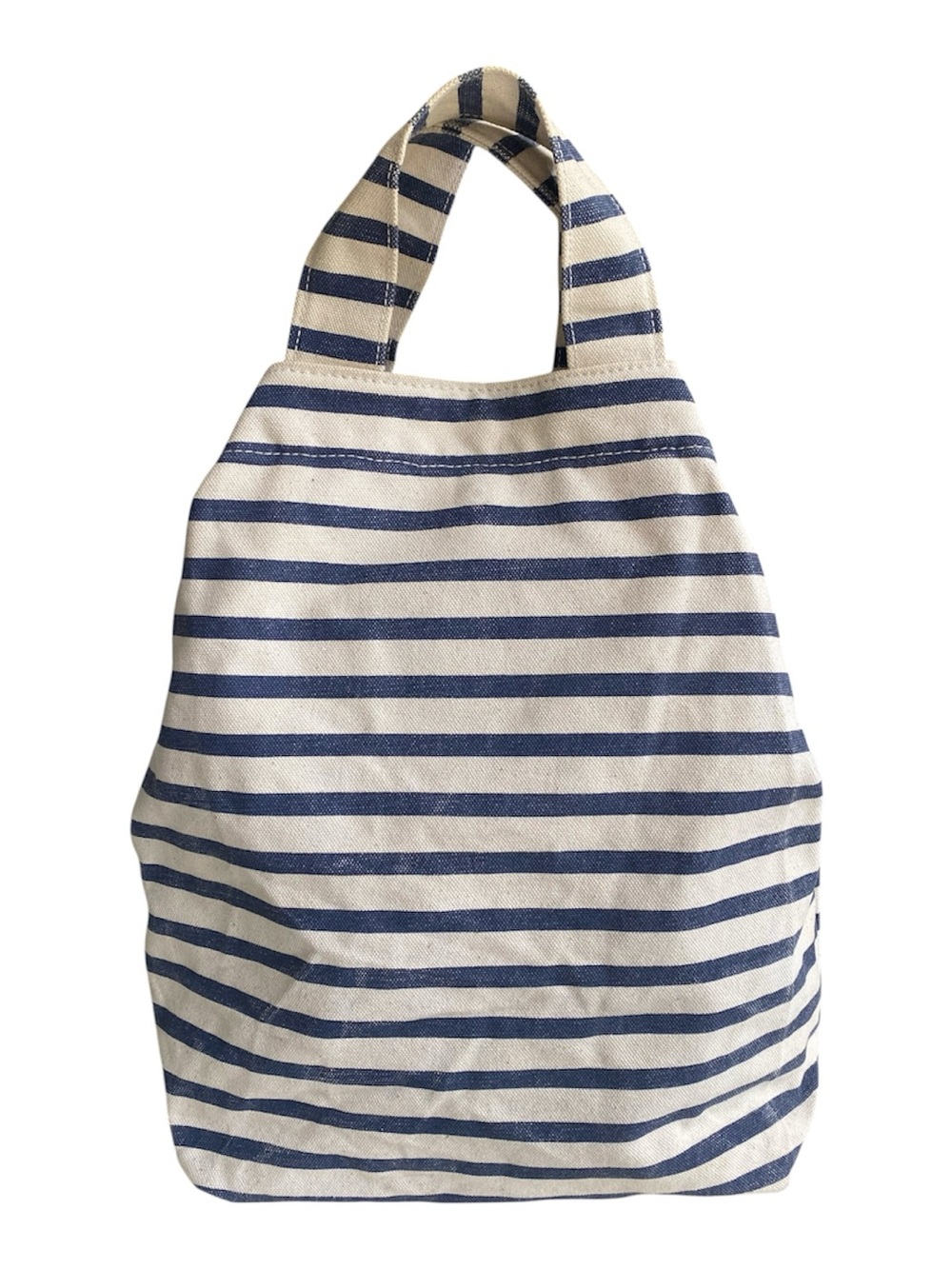 Baggu Duck Bag Sailor Stripe, Navy and White , Tote Bag, Nautical, Washable - Picture 5 of 17